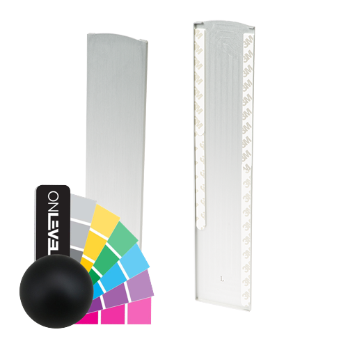 TL-3121 Endcap venstre kun til høj click profil aluminum RAL mat