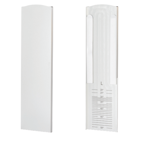 TL-3010 Embout gauche pour escaliers aluminium brut