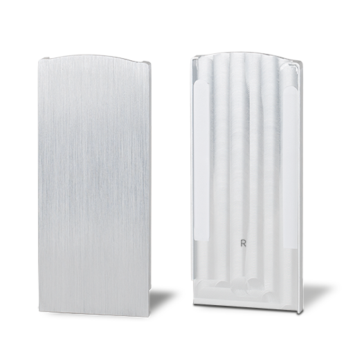 TL-3010 Embout droit aluminium brut