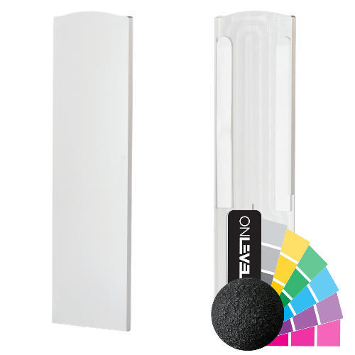 TL-3010 Embout droit pour escaliers alum. RAL structuré