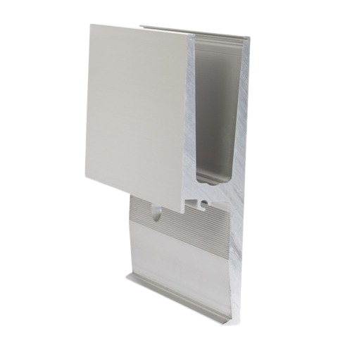 TL-3011 Glass profile L=2500mm aluminum natural anodized