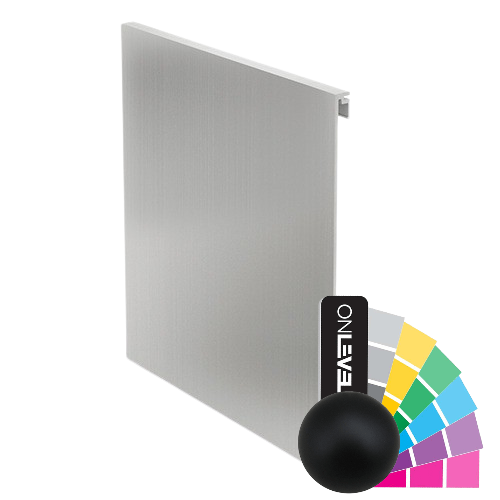 TL-3011 Covercap full height L=5000mm aluminum RAL matt