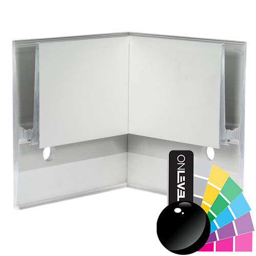 TL-3011 Innenecke 90° Aluminium RAL glänzend