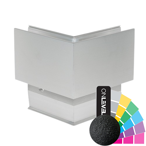 TL-3011 Buitenhoek 90° aluminium RAL (struct.)