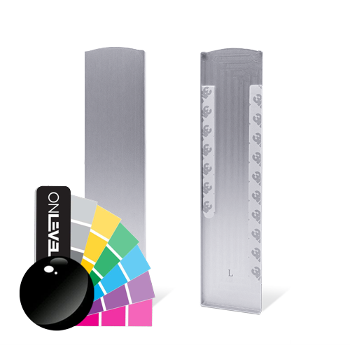 TL-3011 Bouchon gauche seulement pour bas Habillage alum. RAL brillant