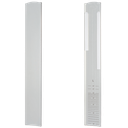TL-3011 Eindkap links alleen voor laag Afdekkap trap opgang aluminium onbehandeld