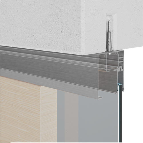 INFINITYSLIDE 69kg vast glas set (plafond)