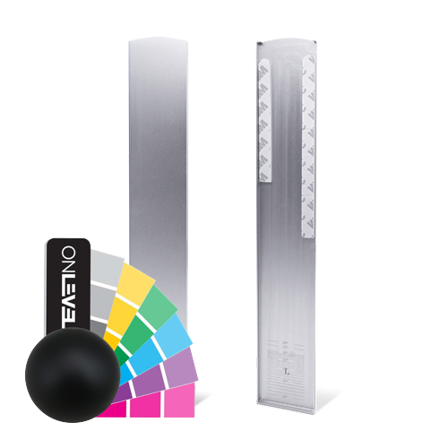 TL-3011 Bouchon gauche seulement pour bas Habillage pour les escaliers alum. RAL mat