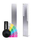 TL-3011 Endcap left half height covercap for stairway aluminum RAL matt