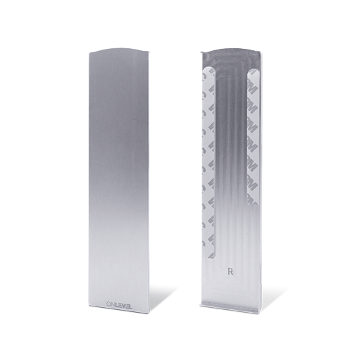 TL-3011 Bouchon droite seulement pour bas Habillage aluminium brut