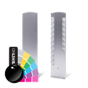 TL-3011 Endkappe rechts halbe Höhe Abdeckkappe Aluminium RAL glänzend