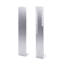 TL-3011 Bouchon droite seulement pour bas Habillage pour les escaliers aluminium brut