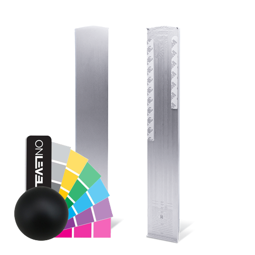 TL-3011 Bouchon droite seulement pour bas Habillage pour les escaliers alum. RAL mat