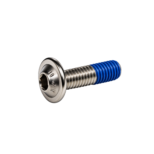 Lage ronde kopschroef met torx M6x20mm, rvs 304