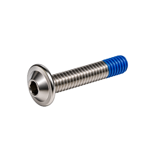 Lage ronde kopschroef met torx M6x35mm, rvs 304
