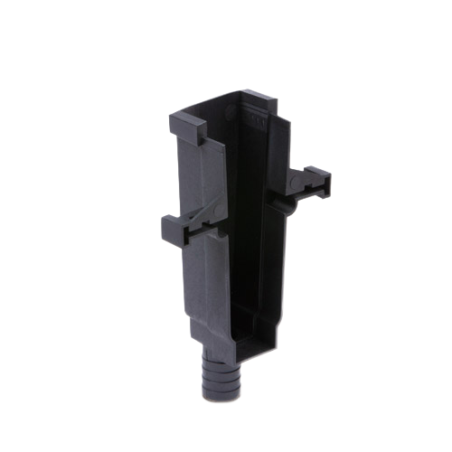 TL-1010 Endkappe links/rechts inkl. Entwässerungsöffnung Kunststoff schwarz