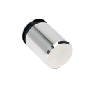 SunView poignée de porte Ø35mm 1 faces 2-voies verre 8-12mm (hors verre caoutchouc), inox 304 brossé