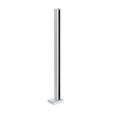 GUARDIAN OF THE UNIVERSE eindstaander top open 58x58mm H=1100mm glas 10.76mm, aluminium onbehandeld