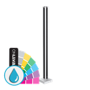 GUARDIAN OF THE UNIVERSE d'angle poster en haut ouvert 58x58mm H=1100mm verre 10.76mm, aluminium ARMOR RAL