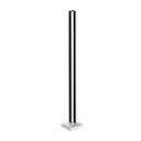 GUARDIAN OF THE UNIVERSE hoekstaander top handleuning 58x58mm H=1100mm glas 10.76mm, aluminium onbehandeld