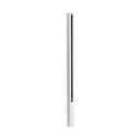 GUARDIAN OF THE UNIVERSE endpost side closed 58x65mm H=1400mm glass 10.76mm, alum. natural anodized
