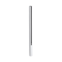 GUARDIAN OF THE UNIVERSE eindstaander zijkant handleuning 58x65mm H=1400mm glas 10.76mm, aluminium onbehandeld