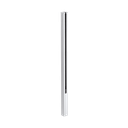 GUARDIAN OF THE UNIVERSE midden staander zijkant open 58x65mm H=1400mm glas 10.76mm, alum. nat. geanodiseerd