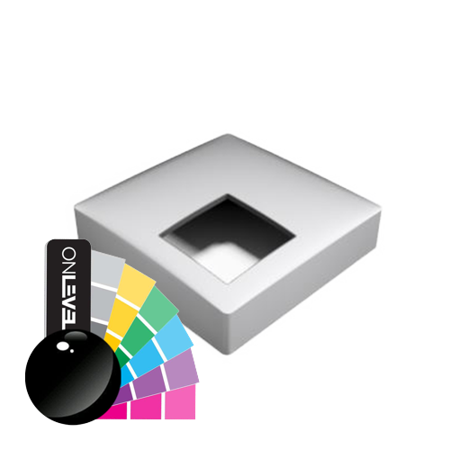 GUARDIAN OF THE UNIVERSE covercap cornerpost 58x58mm, alum. RAL shiny