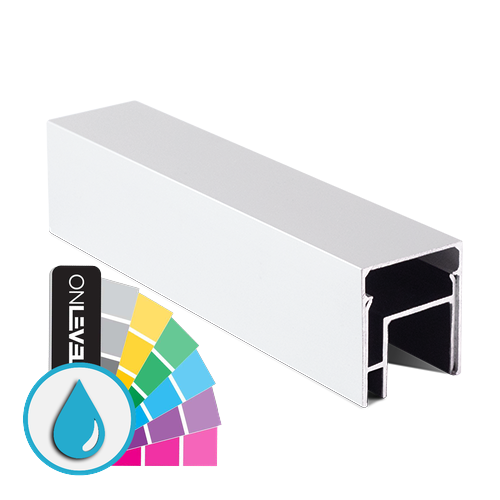 LAZORTRACK 42x48mm L=5000mm aluminum ARMOR RAL