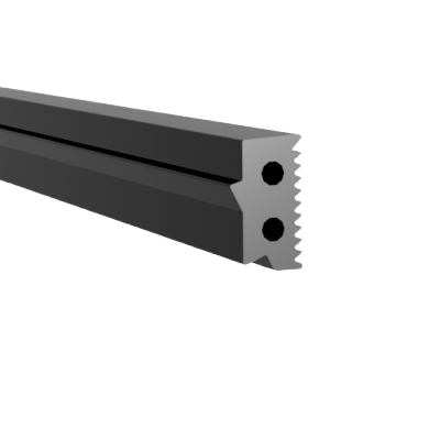 KAZIWALL glas rubber 3 glas 21.52mm, L=5mtr
