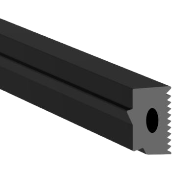 KAZIWALL verre en caoutchouc 4 verre 16.76mm, L=5mtr