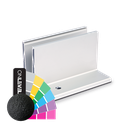 TL-3080 Glass profile L=5000mm aluminum RAL (struct.)