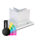 TL-3080 Innenecke 90° Aluminium RAL struktur