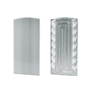 TL-3080 Endcap left aluminum natural anodized