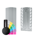 TL-3080 Eindkap links aluminium RAL mat