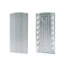 TL-3080 Embout droit aluminium anodisé