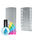 TL-3080 Eindkap rechts aluminium ARMOR RAL