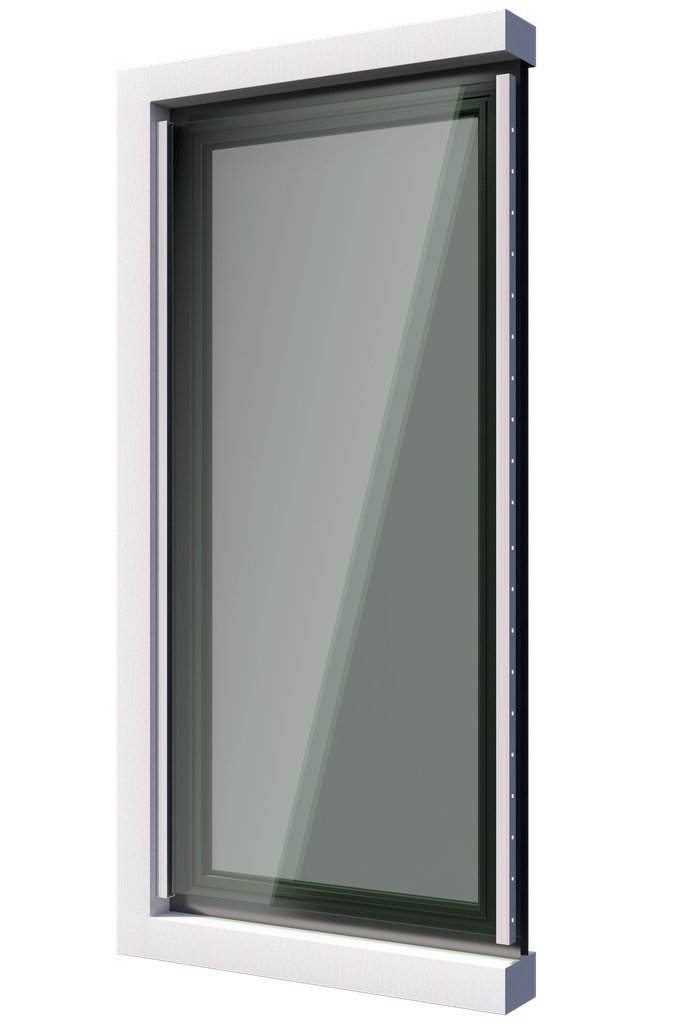 Skyforce-Side Sound Shield set incl. glas rubbers voor glas xxxxmm hoogte xxxxmm, aluminum RAL structure