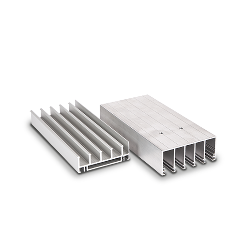 SUNVIEW Demo floor/ceiling profile 5-lanes L=200mm, aluminum natural anodized