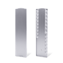 TL-3011 Eindkap links volledige hoogte afdekkap aluminium onbehandeld