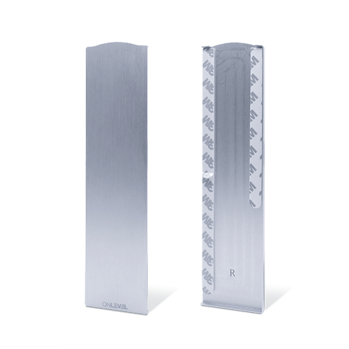 TL-3011 Endkappe rechts volle Höhe Abdeckkappe Aluminium unbehandelt