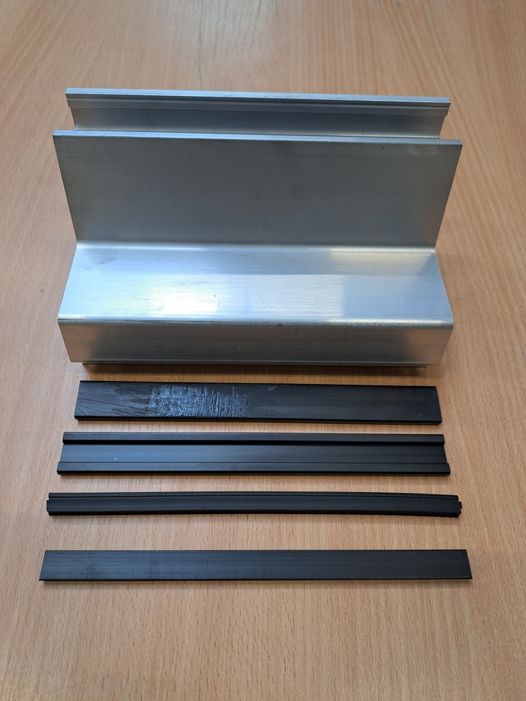 AIRFORCE Demo L=200mm, aluminium natuur geanodiseerd