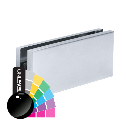 SWINGER self-closing pivot hinge set glass 8-13mm max. door weight 100kg for indoor use, AISI 304 RAL shining