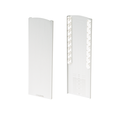 TL-6080 Eindkap links/rechts trap opgang aluminium onbehandeld