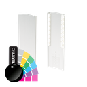TL-6081 Endekap venstre med dekklokk for trappe aluminium RAL skinnende