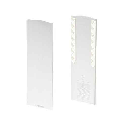 TL-6081 Endcap right with covercap for stairway aluminum natural anodized