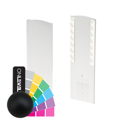 TL-6081 Endcap right with covercap for stairway aluminum RAL matt