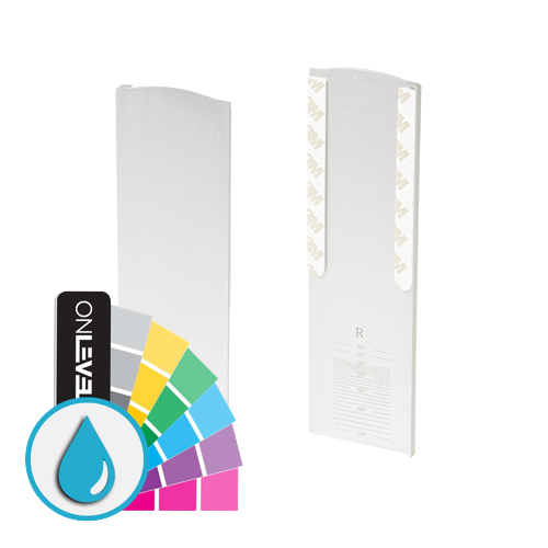 TL-6081 Bouchon droite avec couvert. pour les escaliers aluminium ARMOR RAL