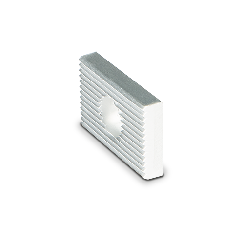 AIRFORCE mounting block Ø12mm, aluminum natural anodized