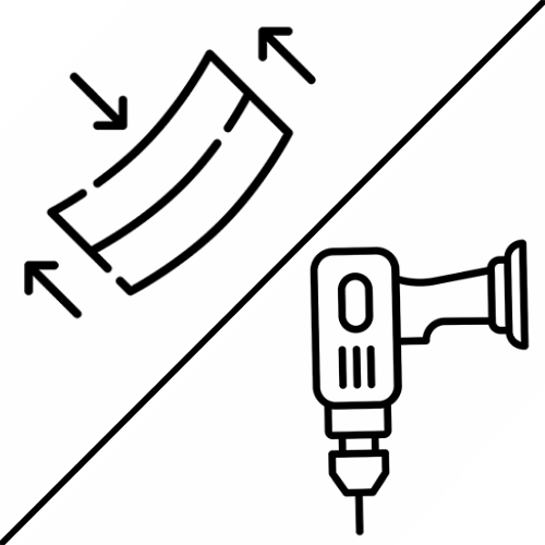 Buigen en boren glas profiel Trans-Level model 3011 L=5000mm (1-5 st.)